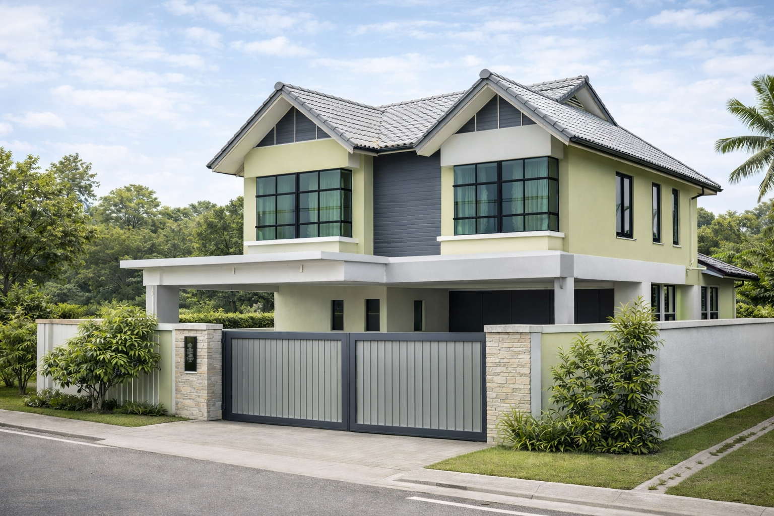 Exterior portfolio feature project